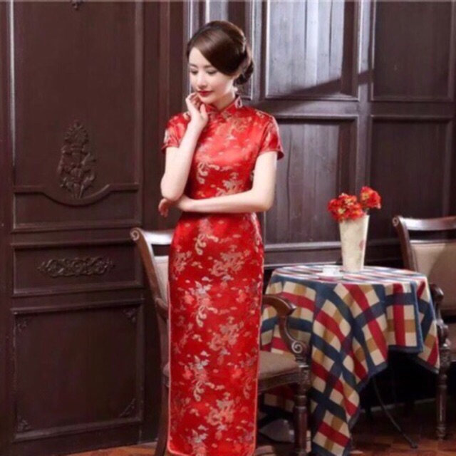 Cheongsam dress outlet shopee