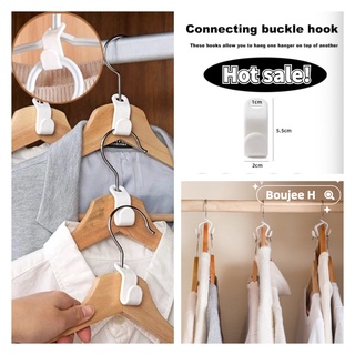 20/100 Space Saving Clothes Hanger Connector Hooks Cascading Clothing  Organizer