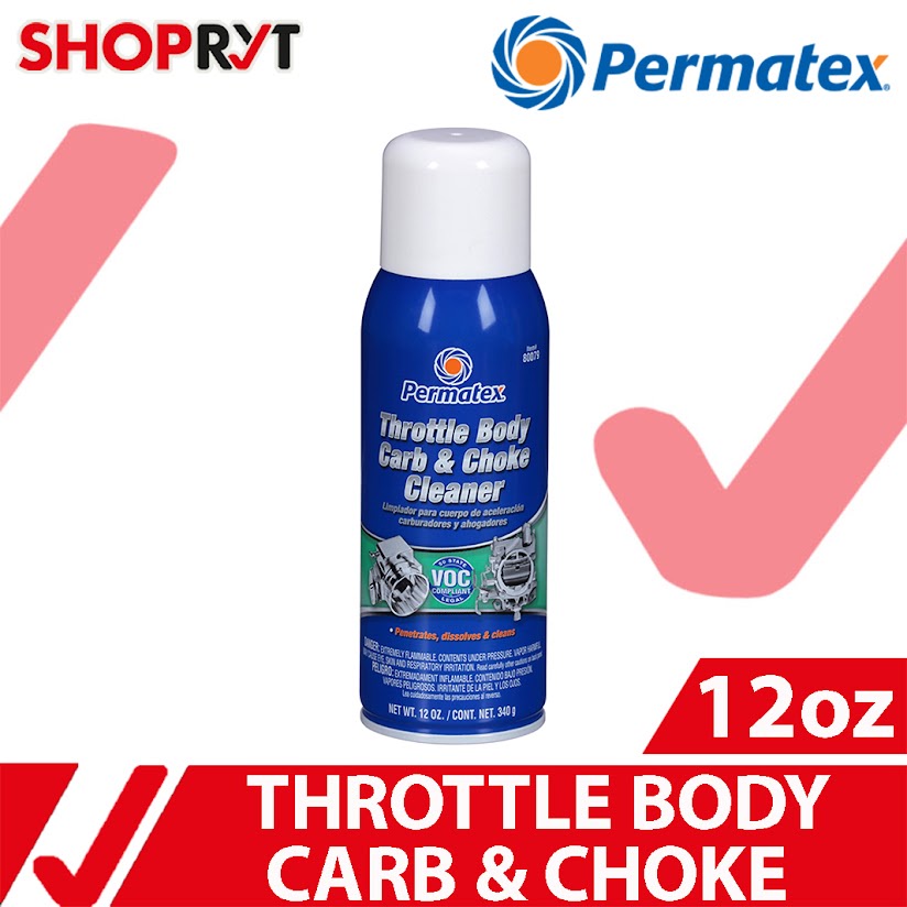PERMATEX Throttle Body, Carb & Choke Cleaner 12 oz Shopee Philippines