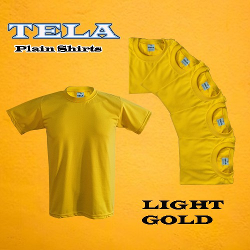 Gold color t clearance shirt