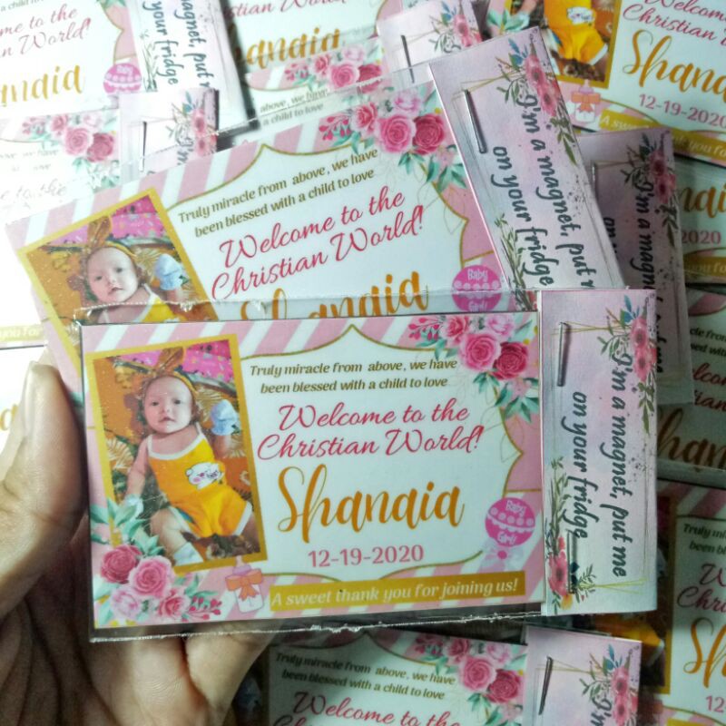 Baptismal Ref Souvenir (Baptism/Christening) Shopee Philippines