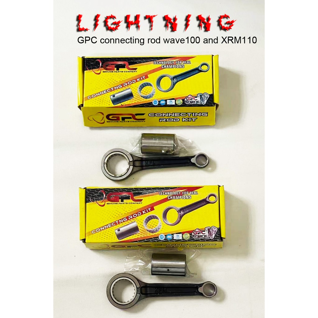 GPC connecting rod wave100 XRM110 XRM125 Wave125 | Shopee Philippines