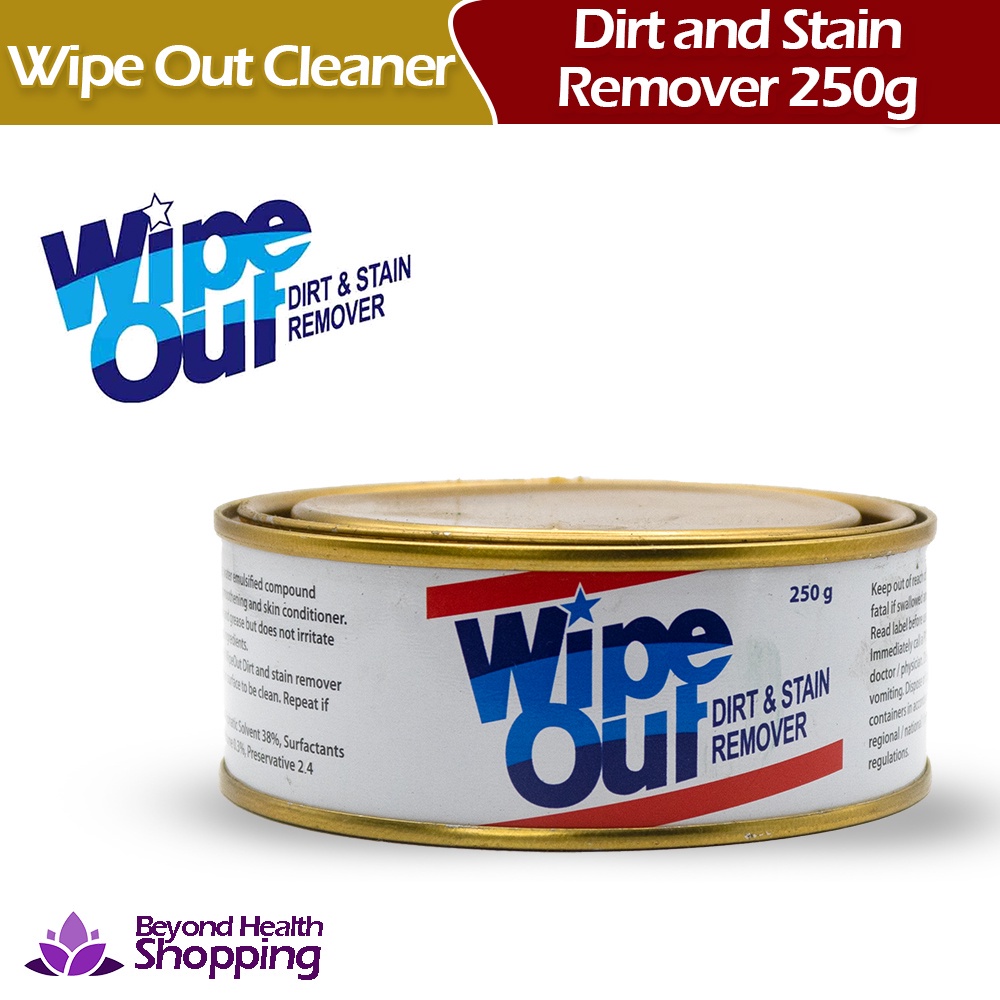 Wipe Out Dirt And Stain Remover (250g) Multipurpose Cleaner (Free Gift