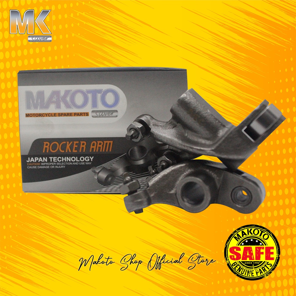 Makoto Silver Rocker Arm (Xrm 125, Wave 125) | Shopee Philippines