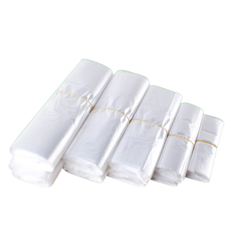 White Food Plastic Bag Takeaway Packaging Convenient Bag Large and ...