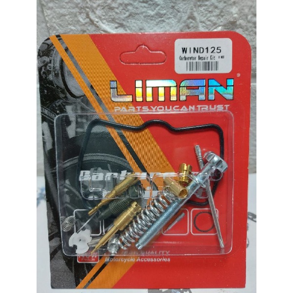 Carburetor Repair Kit - Kawasaki Wind 125 ( Carburator ) | Shopee