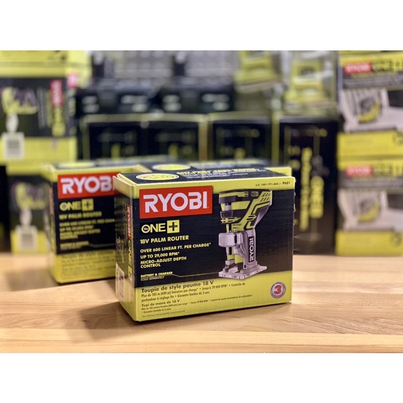 RYOBI ONE 18V Cordless Fixed Base Trim Router Tool Only