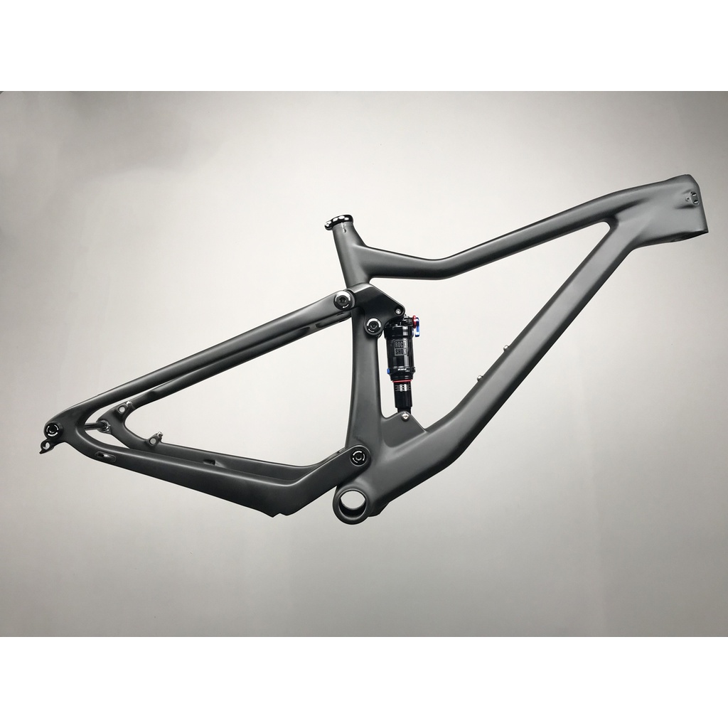 New LEXON XR729 Full Suspension Mountain Bike Frame XC Trial Cross Country Carbon MTB Frame 29er Boost 148MM Frame DNM ROSKSHOX