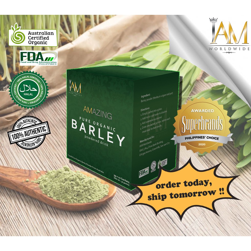 Barley Grass Powder IAM Amazing Pure Organic Barley Powder, 52 OFF