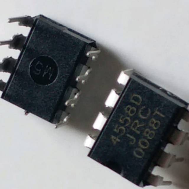 100PCS JRC4558D JRC 4558D DIP8 OPAMP OP AMPS CHIP IC