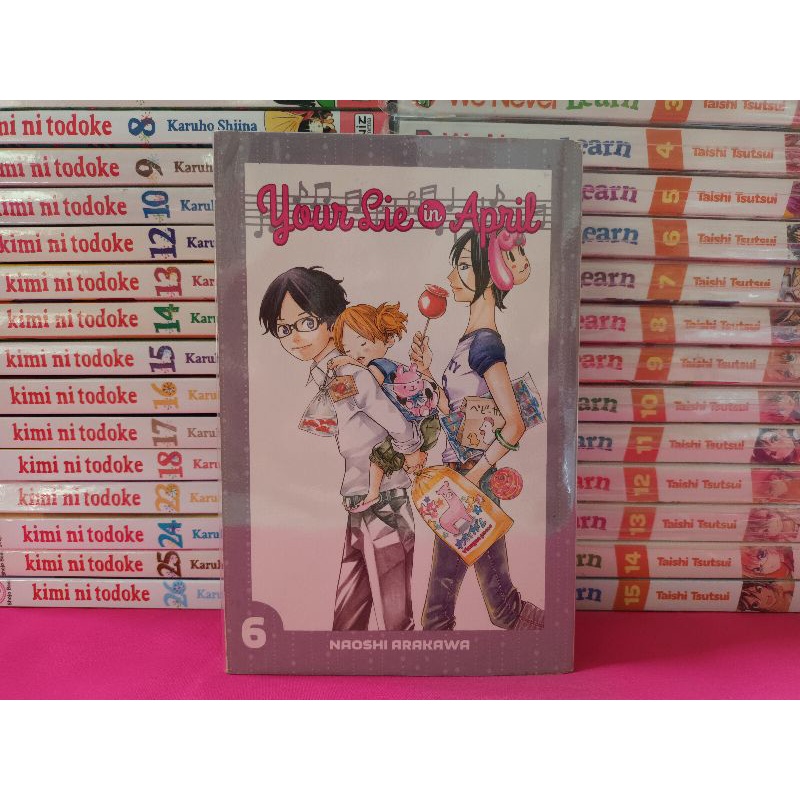 Pre Loved Your Lie In April Manga Volume 6 By Naoshi Arakawa Shopee Philippines 3112