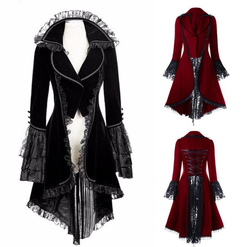 Steampunk gothic coat shop