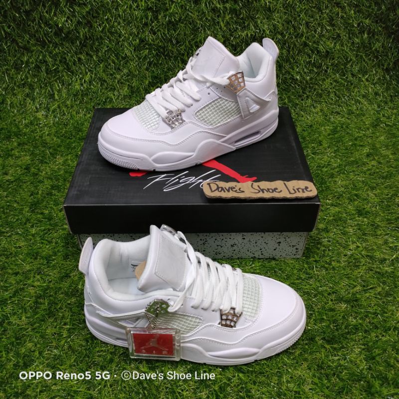 Jordan 4 Retro Pure Money for Men Women Shopee Philippines