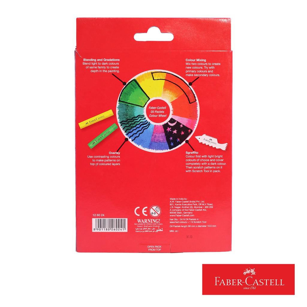 Faber-Castell Oil pastel chalk - 24 pcs » New Products Every Day