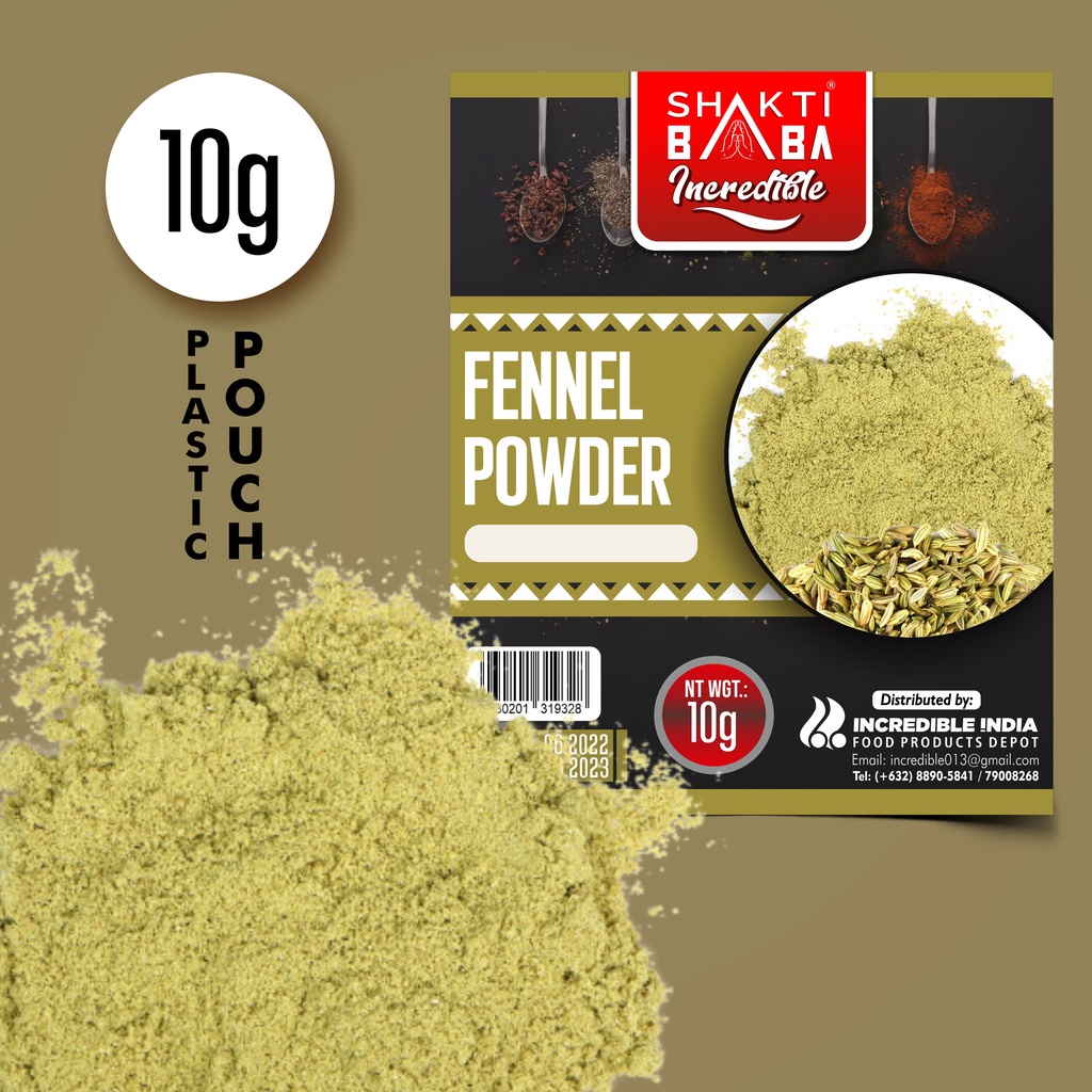 Shakti Baba Fennel Powder 10g Shopee Philippines