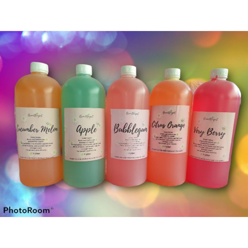 1Liter Water Based Essential Oil Premium Humidifier Scent Air Freshener