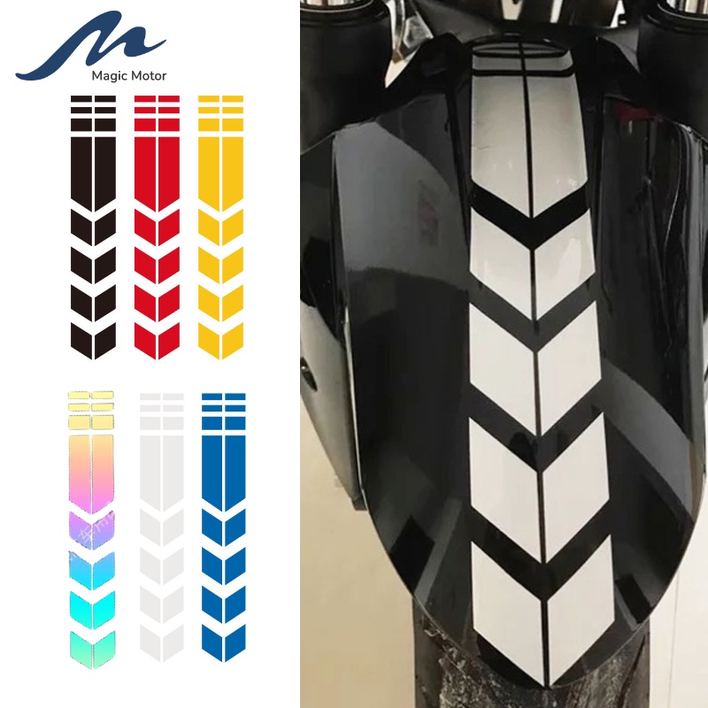 Motorcycle sticker Reflective decals sports Wheel car Waterproof on
