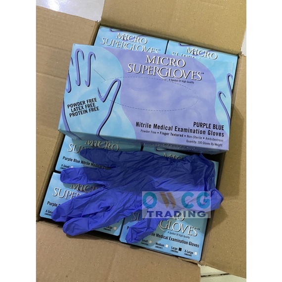 [24 HOURS SHIP OUT] NITRILE SURGICAL GLOVES, Disposable Gloves XS ( Extra Small) Shopee