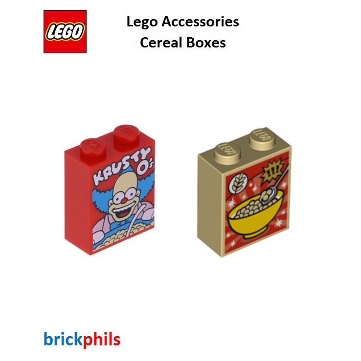 Lego best sale cereal box