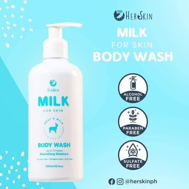 Her Skin Milk Body Wash (With Freebie) | Shopee Philippines