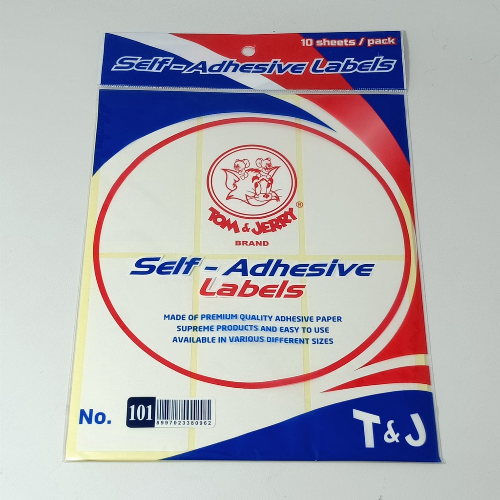 Tom And Jerry Label No. 101 - ATK Name Label | Shopee Philippines