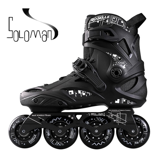 Roselle RS6 Cool Adult Inline Skates, Skates (Black) Shopee Philippines