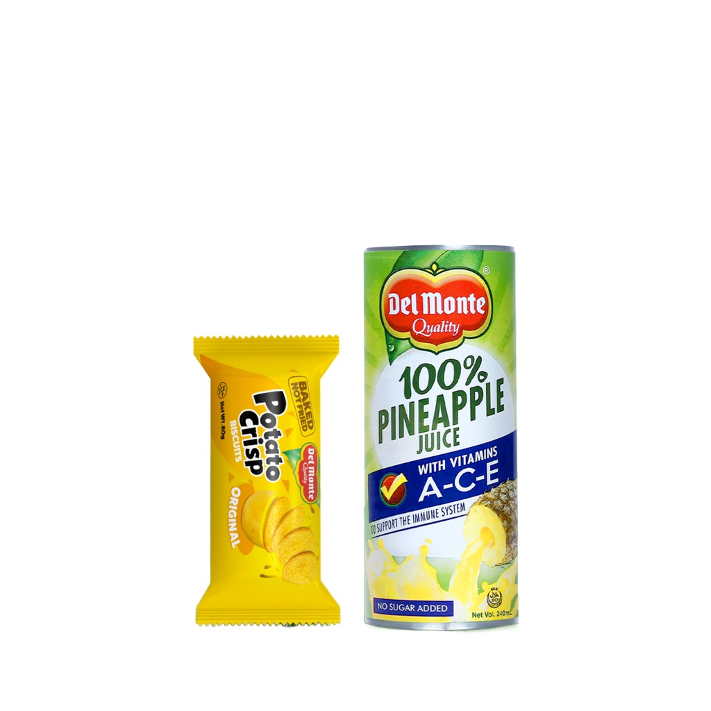 Del Monte Snack and Relax Bundle (Potato Crisp Original Flavor 80g