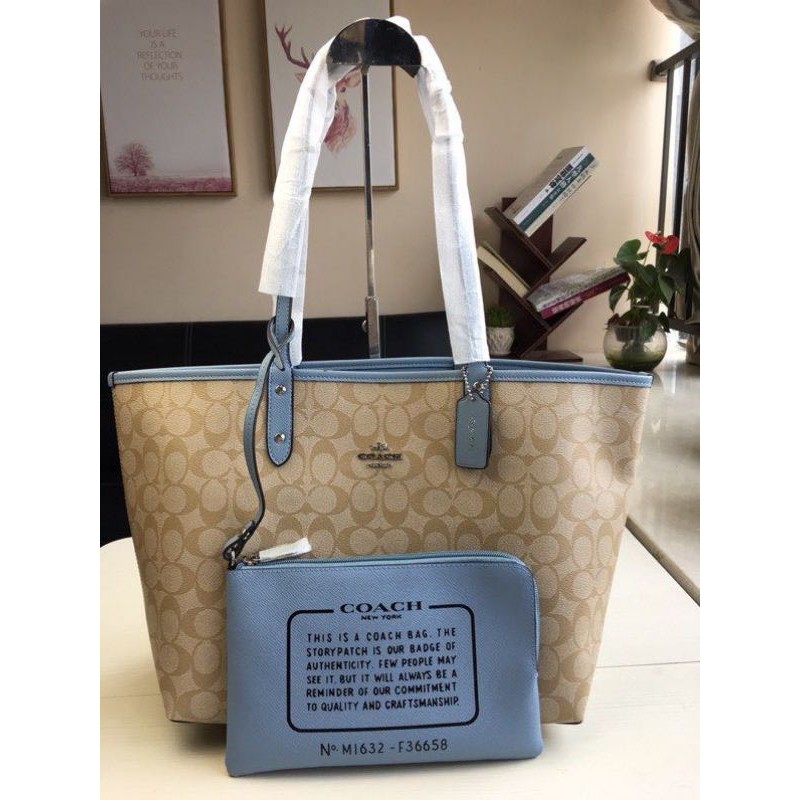 Women korean fashion premier quality coach reversible ladies neverfull tote bag top product for cod Shopee Philippines