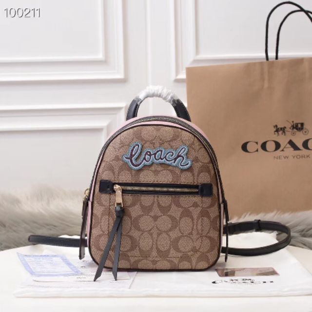 Authentic quality coach mini 2 way backpack /sling for COD