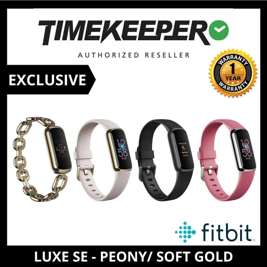 Fitbit LUXE GORJANA SOFT GOLD STAINLESS… - 腕時計(デジタル)
