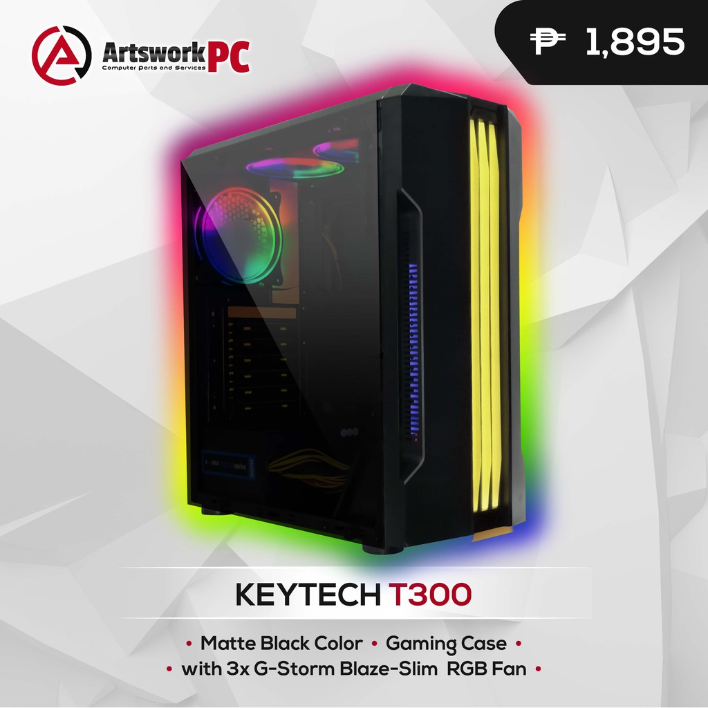 Keytech T300 Computer Casing | Shopee Philippines