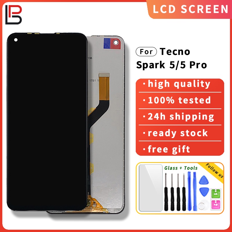 For Tecno Spark 5 Spark 5 Pro KD7 KD7h KD7s Lcd Touch Screen Digitizer ...