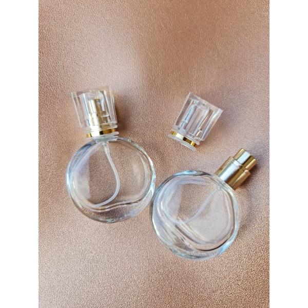 25ml Round GLASS SPRAY PERFUME BOTTLE | Shopee Philippines