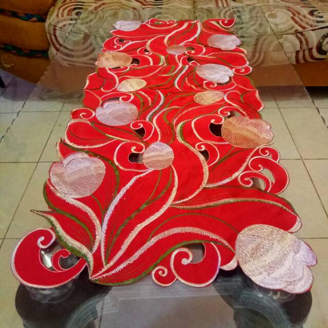 Tulip Design Guest Tablecloth | Shopee Philippines