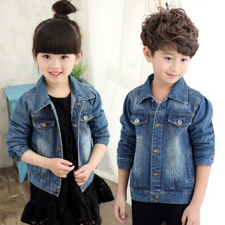 Kids denim deals jacket sale