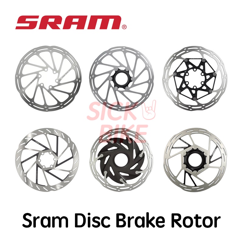 Sram Disc Brake Rotor MTB/Road CenterLine X/XR(CLX-R)/HS2/Paceline 140 ...
