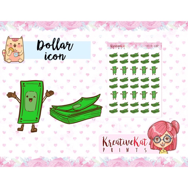 Money Icon Planner Sticker | Shopee Philippines