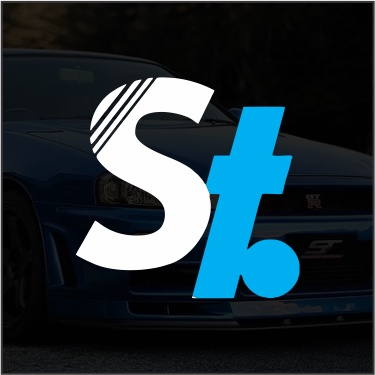 ST Logo SpeedTuner Cutting Sticker | Shopee Philippines