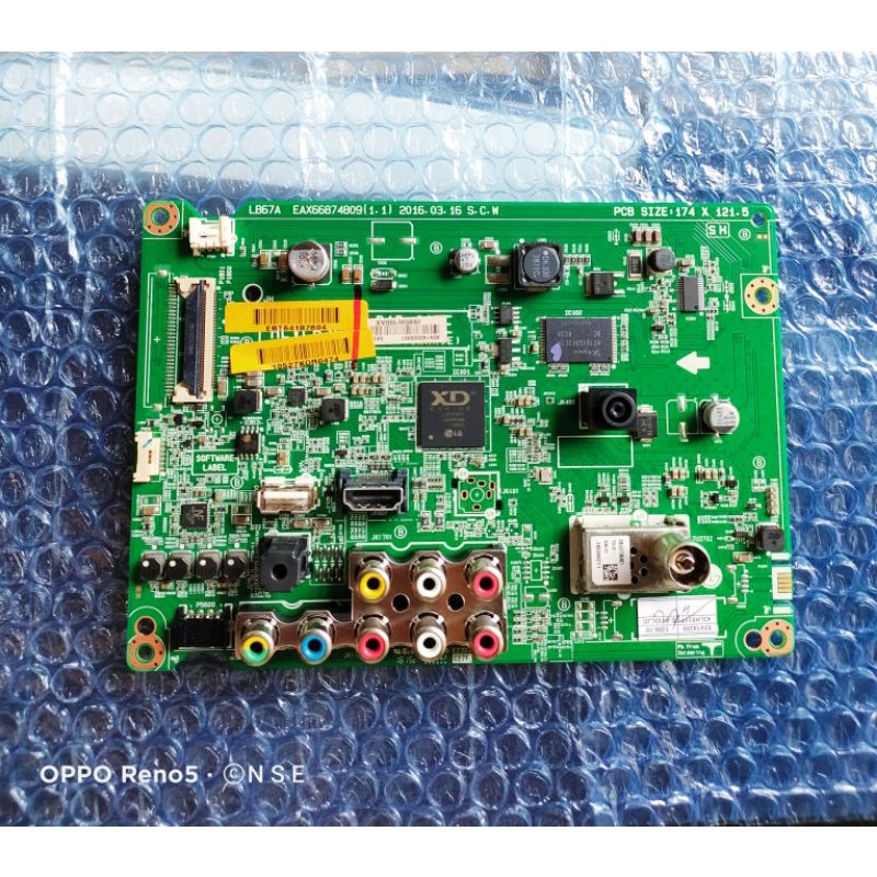 Mainboard MB MOTHERBOARD MOBO LED TV LG 43LH511T 43LH511 ORIGINAL