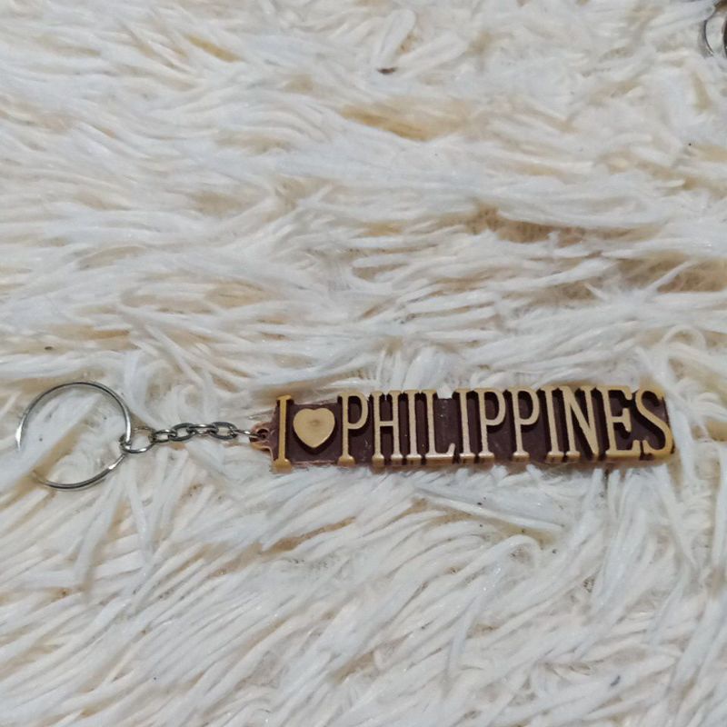 1pc Keychain Cebu Manila Philippines Baguio Batangas Boracay Davao