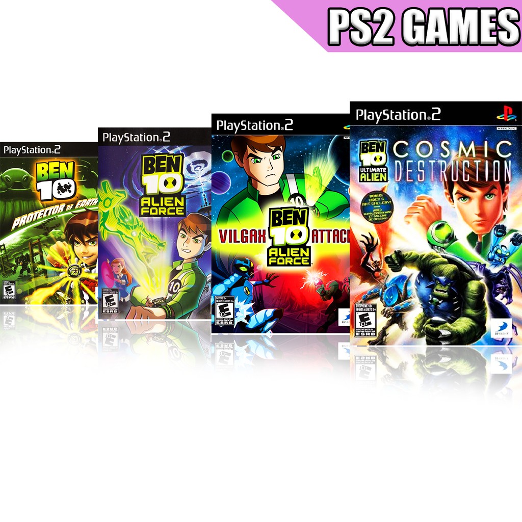 PS2|Playstation2/PS2 Game Ben 10 Games Series | PS2|Playstation2/PS2 Games  | Playstation 2 cd Games | Shopee Philippines