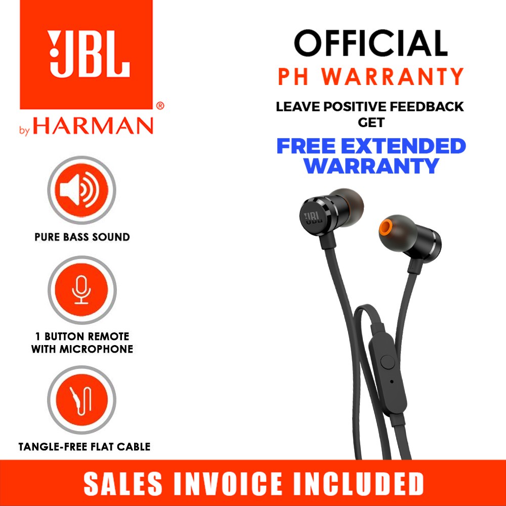 Jbl in ear t290 hot sale