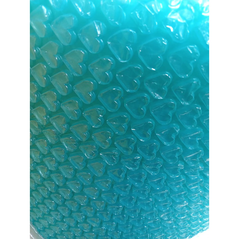 Colored Bubble Wrap 20" Heart Shape, Sold per 5 Meters and 10 Meters ...