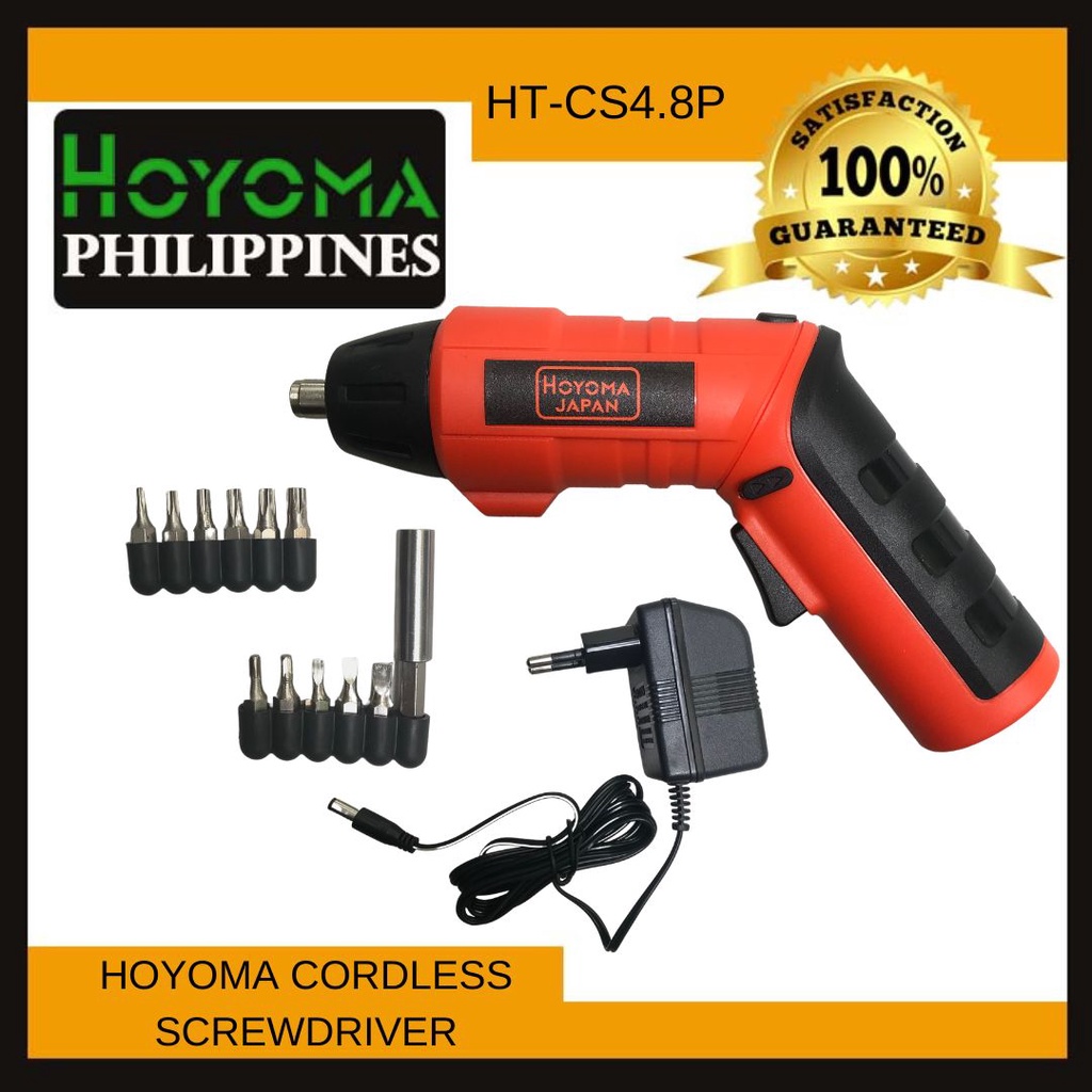 HOYOMA CORDLESS SCREW DRIVER 4.8V HT CS4.8P