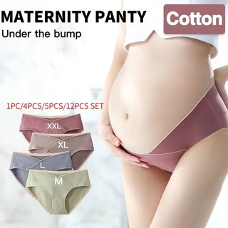Pregnant women's underwear maternity cotton underwear ladies low waist underwear  women's panties