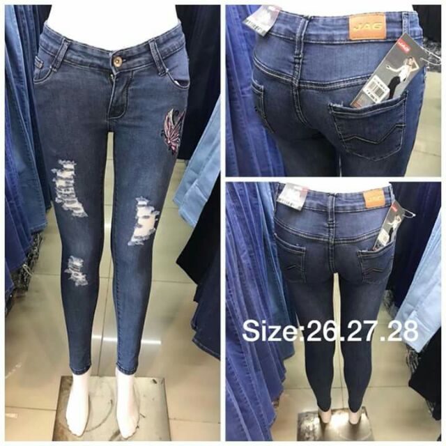 Jag store tattered jeans