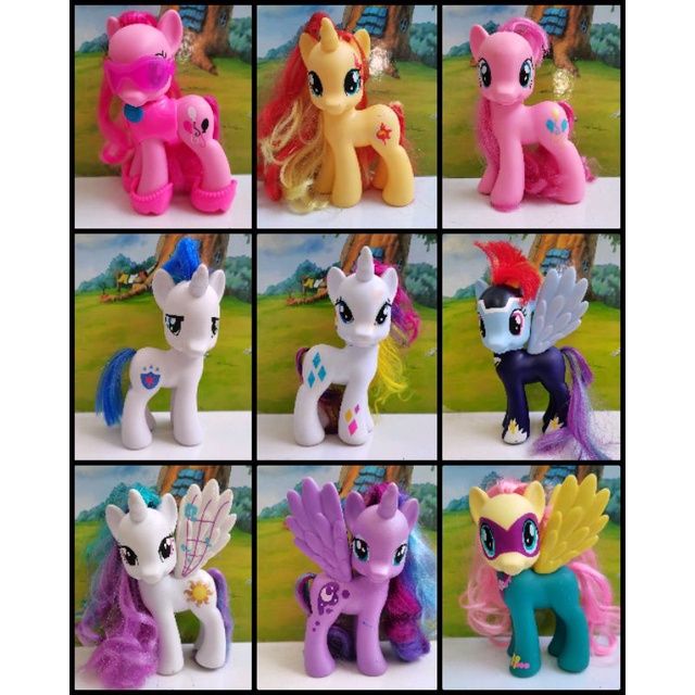 Pre Loved Hasbro My Little Pony G4 5.5 inch Figures Used No Box No Accessories
