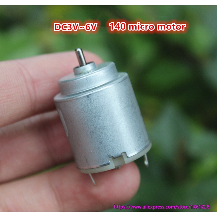 Brand New 140 Micro Dc Motor Re 140ra 3v 6v 21 25mm Toy Small Fan Motor ~ Shopee Philippines