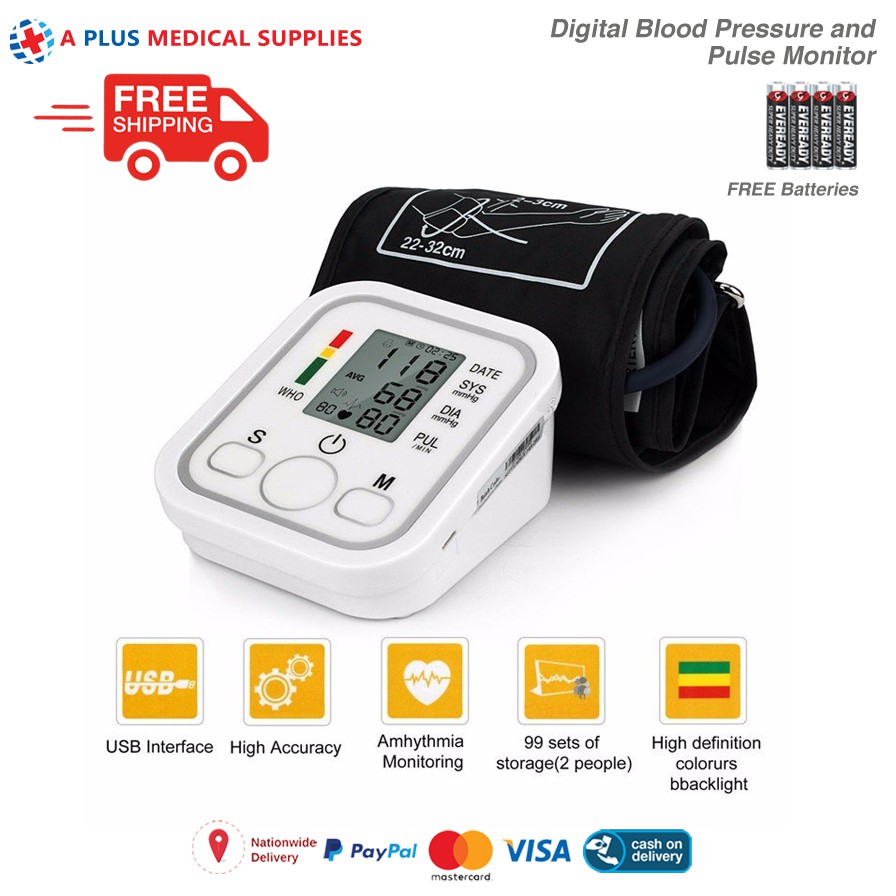 Fully Automatic Arm Style Electronic Blood Pressure Monitor