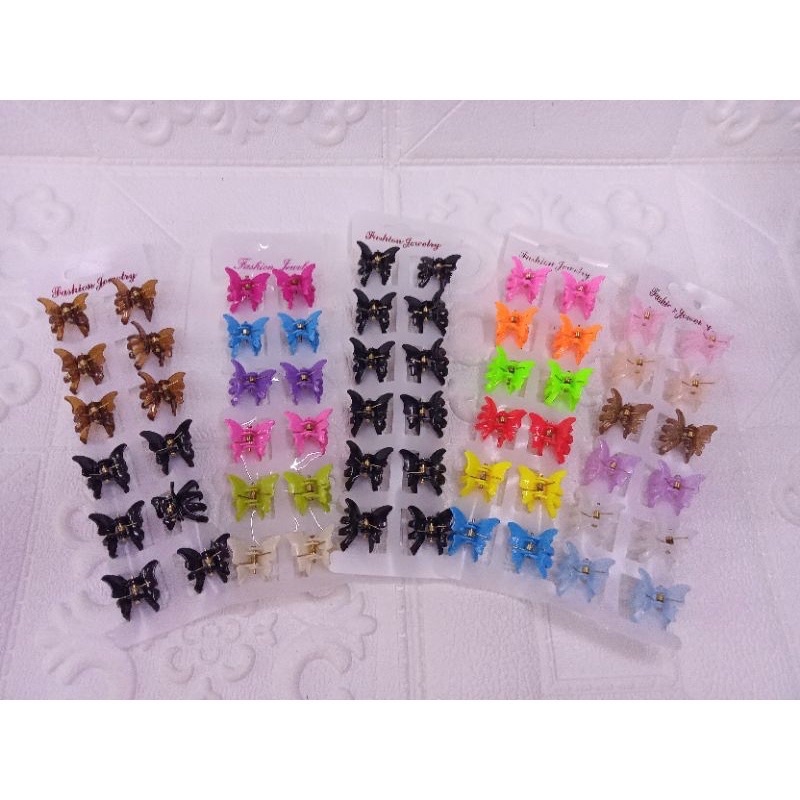 12pcs Butterfly Clip Mini Clamps 8 Colors Available Clmaps Shopee   712653cc815631a1adb3860971c982ea